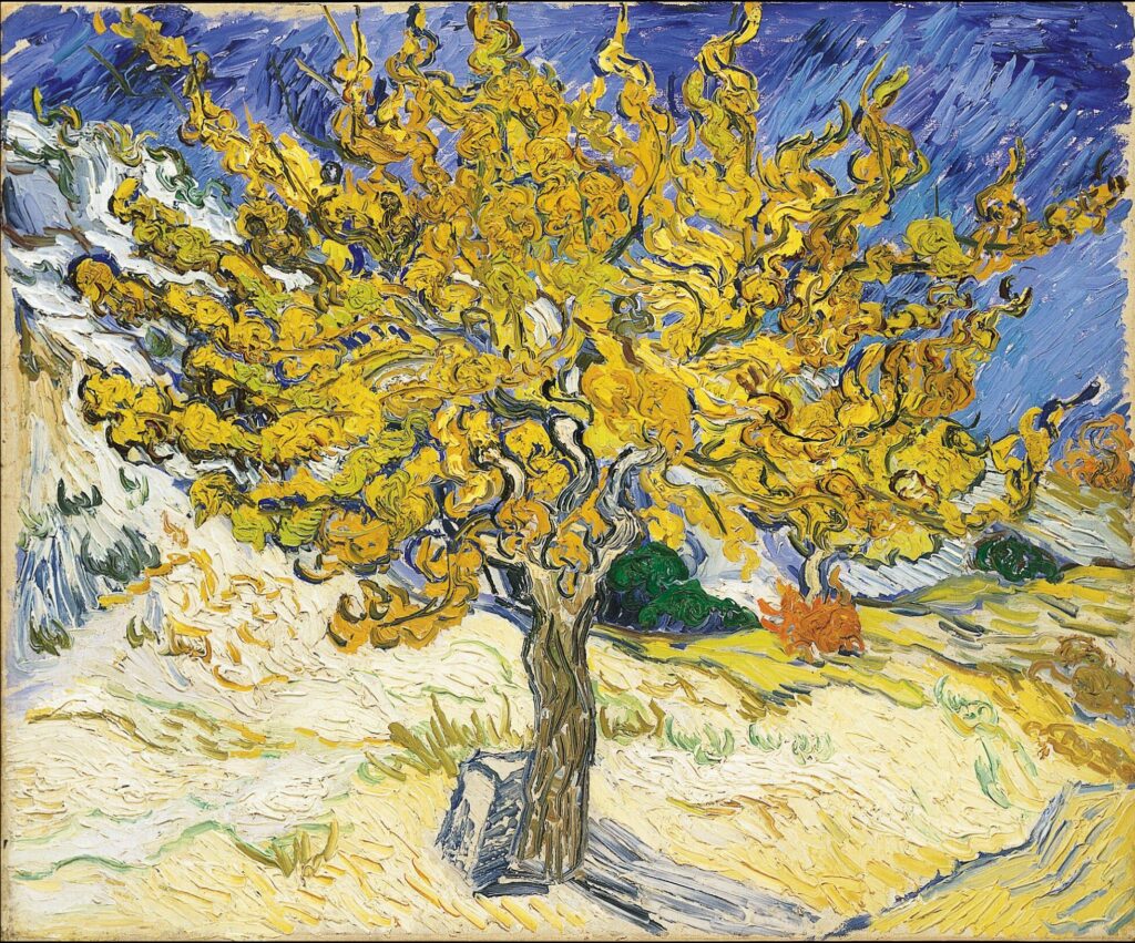 The Mulberry Tree (1889) – Vincent Van Gogh